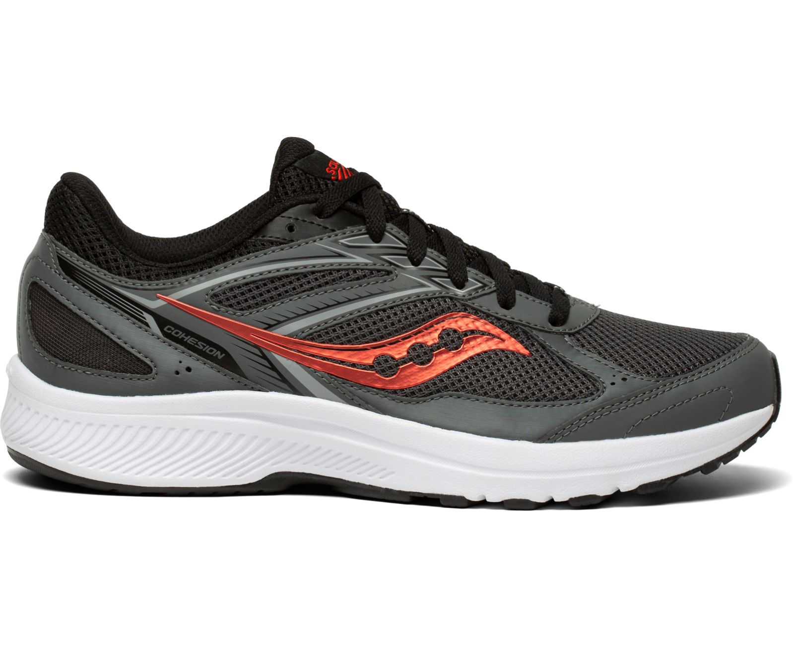 Férfi Saucony Cohesion 14 Futócipő Szürke Fekete | HU 451JPQ